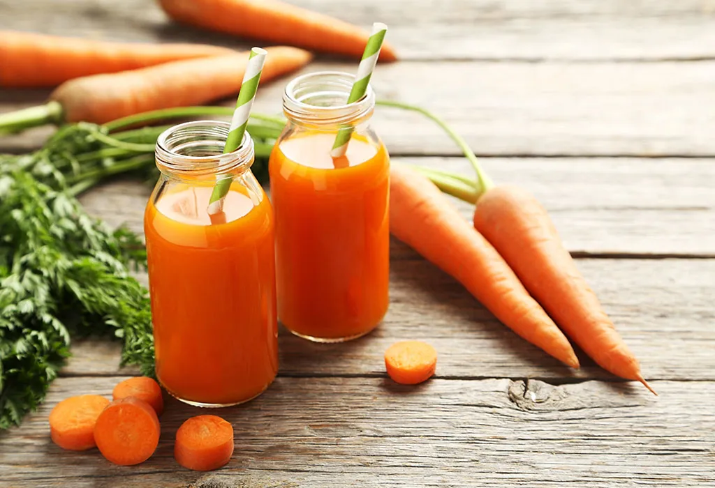Carrots and Carrot juice