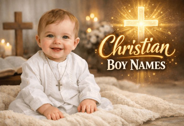 200 Christian Baby Boy Names with Meanings