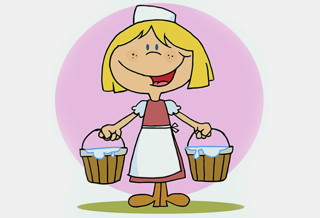 The Milkmaid and Her Pail story