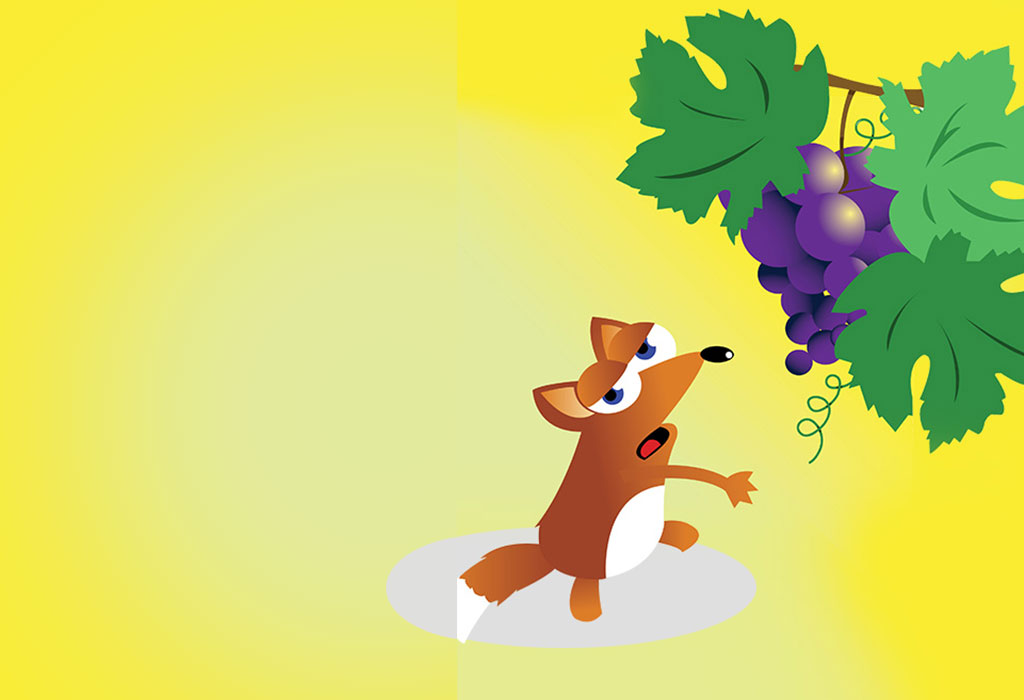 The Fox and the Grapes story