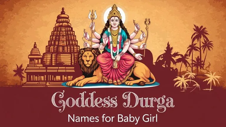 150 Goddess Durga Names for Baby Girl with Meanings