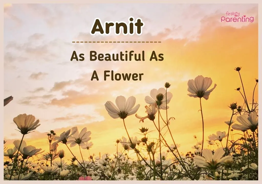 Arnit - Flower Names for Boys