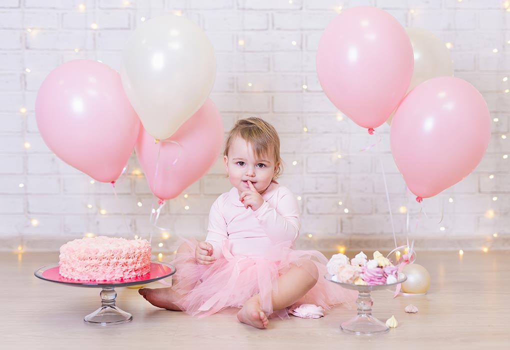 happy birthday one year old girl