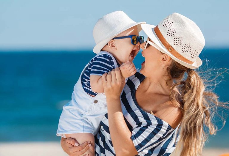 These Are the Only Essentials You Will Need for Your Baby's First Beach Vacation