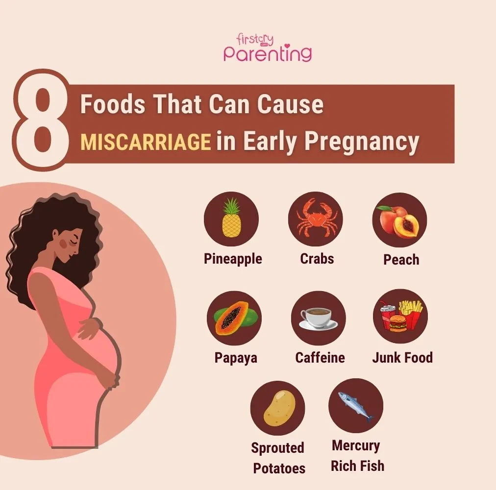 8 Foods that Can Cause Miscarriage in Early Pregnancy