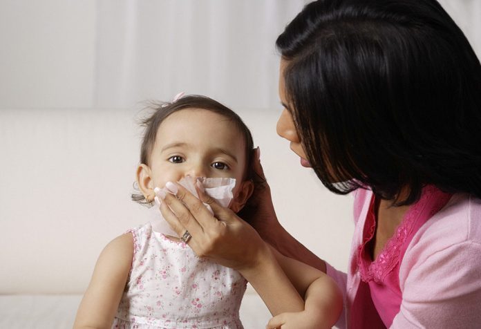 treatment of common cold in infants