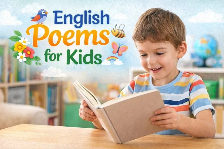 26 English Poems for Kids to Recite and Memorise