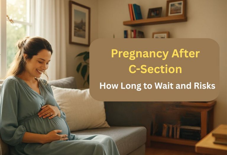 Pregnancy After C-section - How Long to Wait and Risks