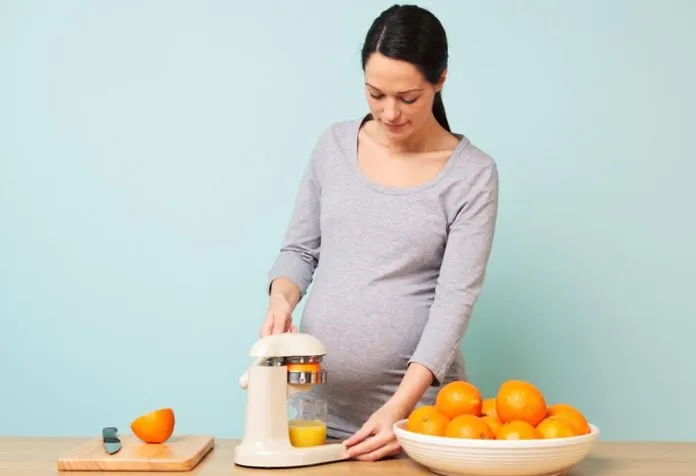 Healthy juice shop for pregnancy