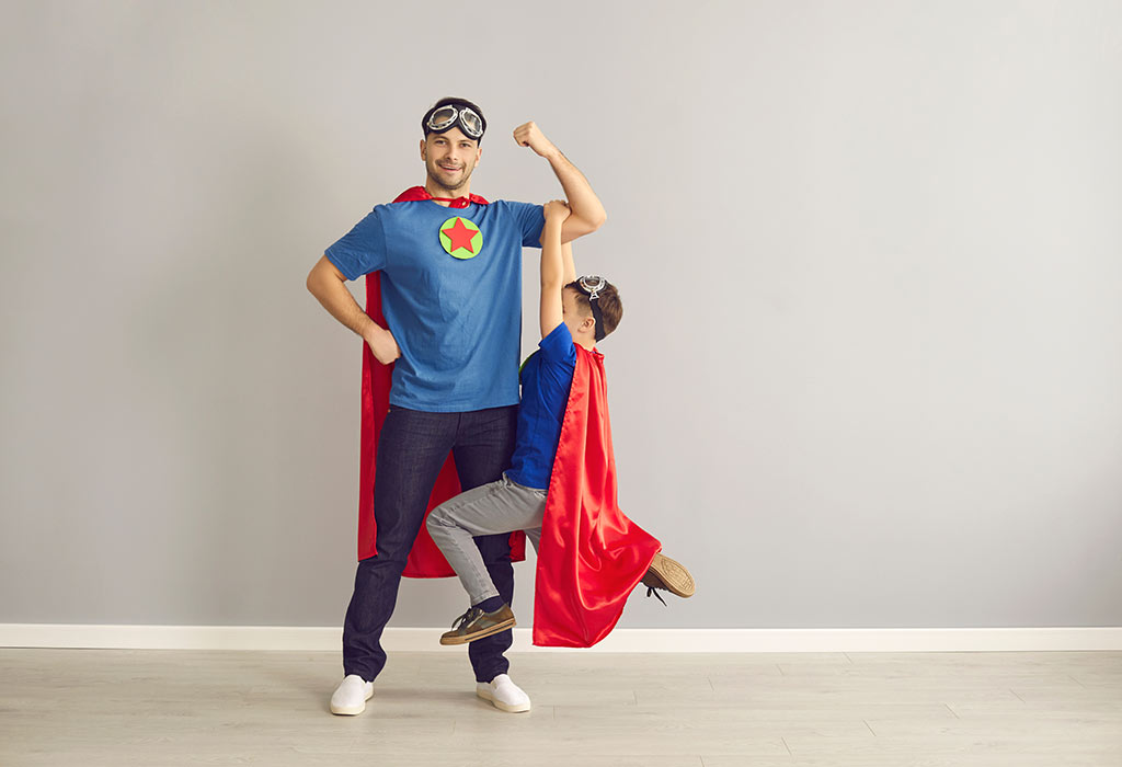 DIY Super Dad Cape