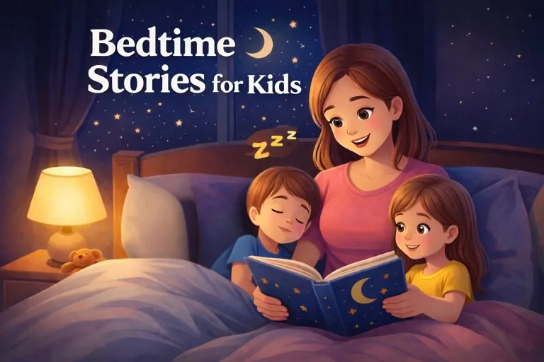 20 Bedtime Stories for Kids in English