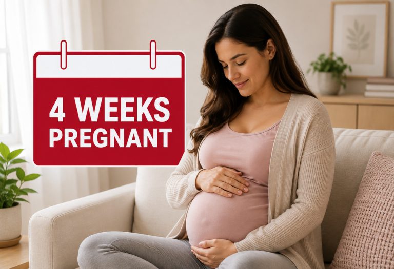 4 Weeks Pregnant - Symptoms, Baby Development, and Care Tips