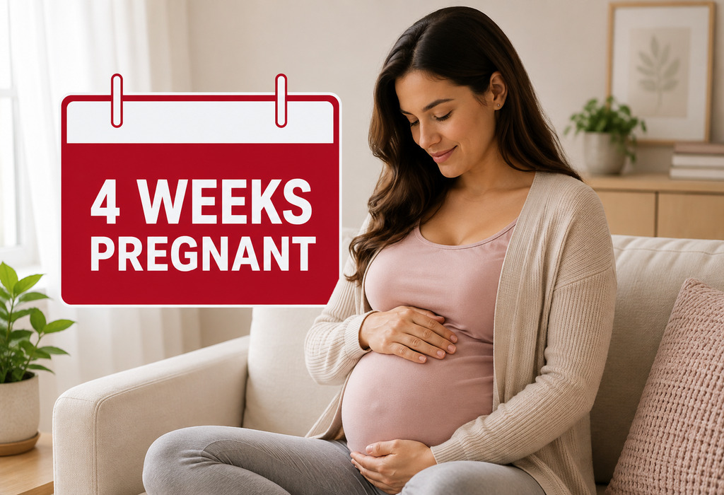 4 Weeks Pregnant – Symptoms, Baby Development, and Care Tips 4 Weeks Pregnant – Symptoms, Baby Development, and Care Tips