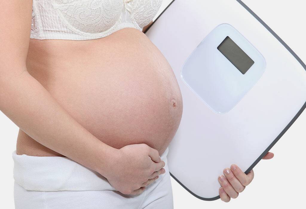 गर्भावस्था में सही वजन बनाए रखने में मदद मिलती है 
