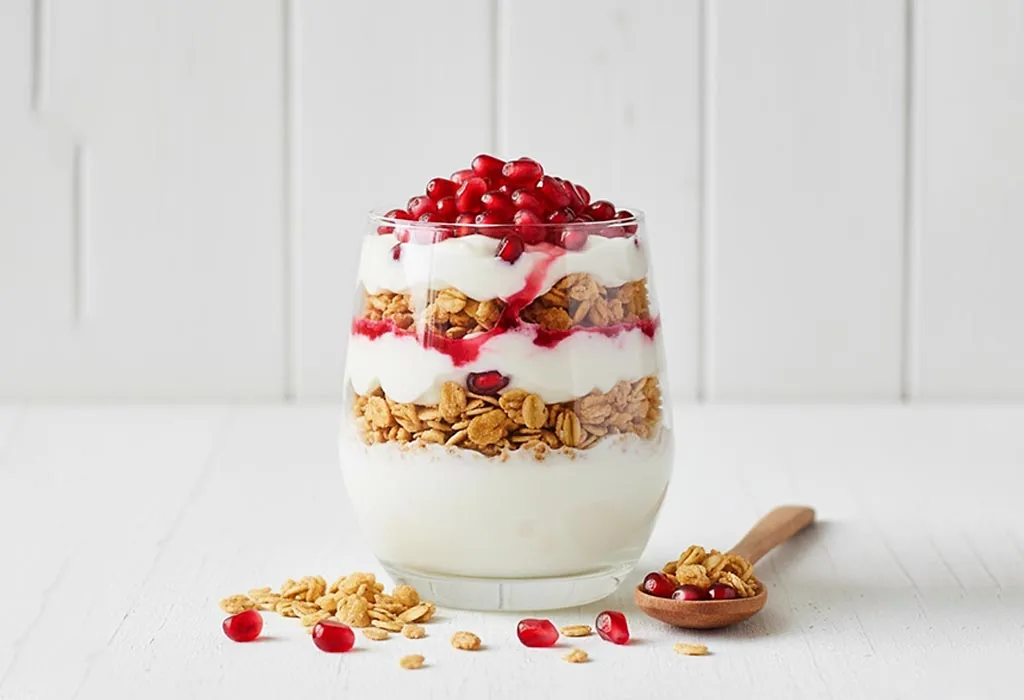 Pomegranate Yogurt Parfait