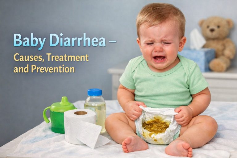 Baby Diarrhea – Causes, Treatment and Prevention