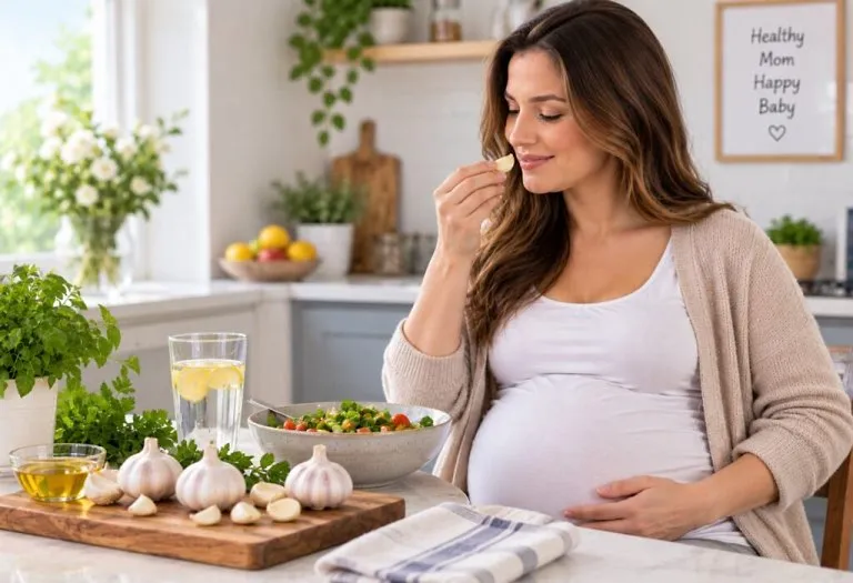 Garlic During Pregnancy – Benefits, Risks & Safety