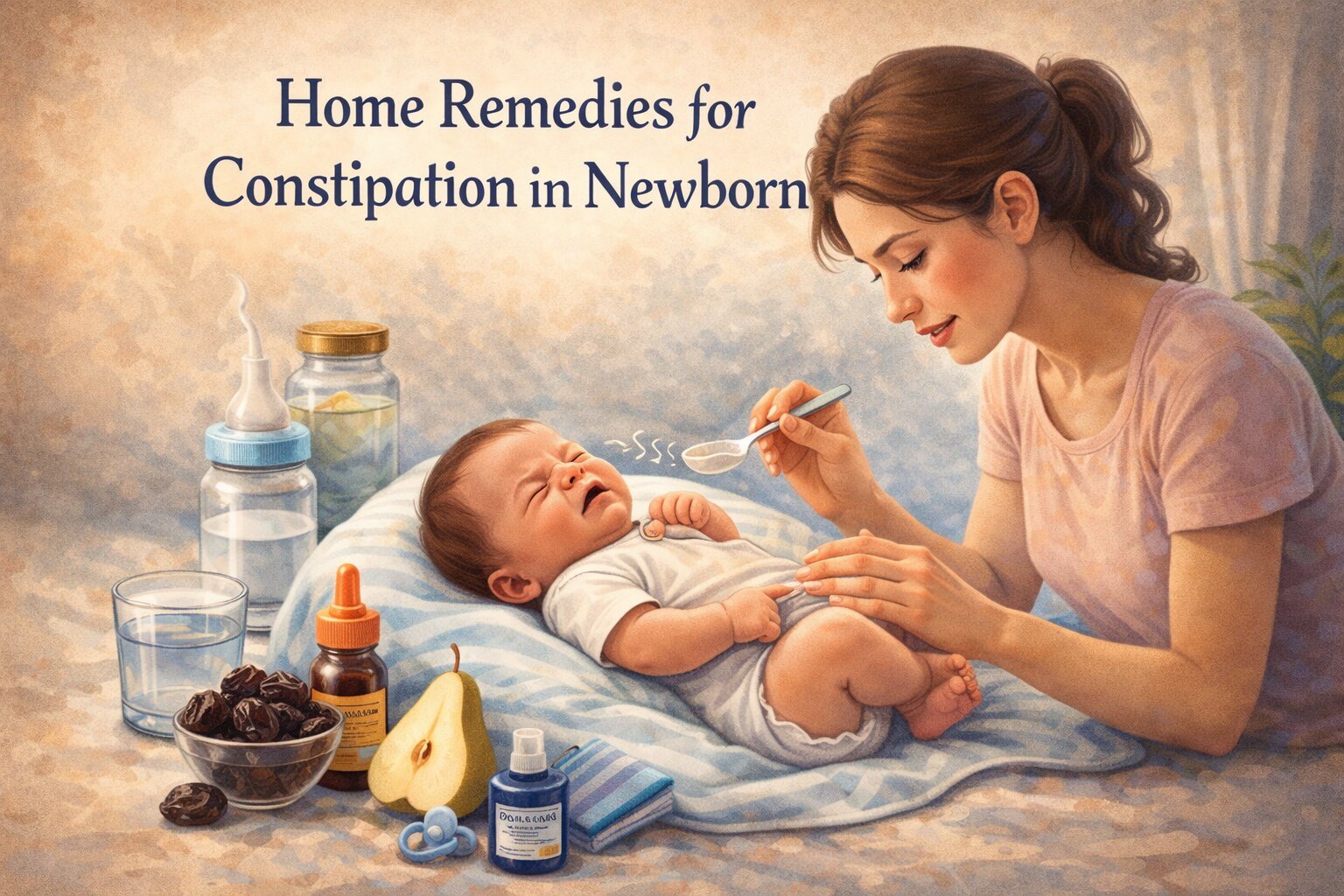 Home Remedies for Constipation in Newborn Babies