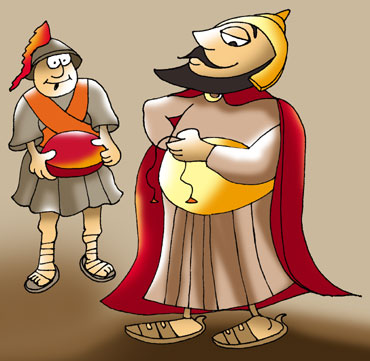 रोक्साना और राजा पोरस - कैसे राखी ने बचाई जान