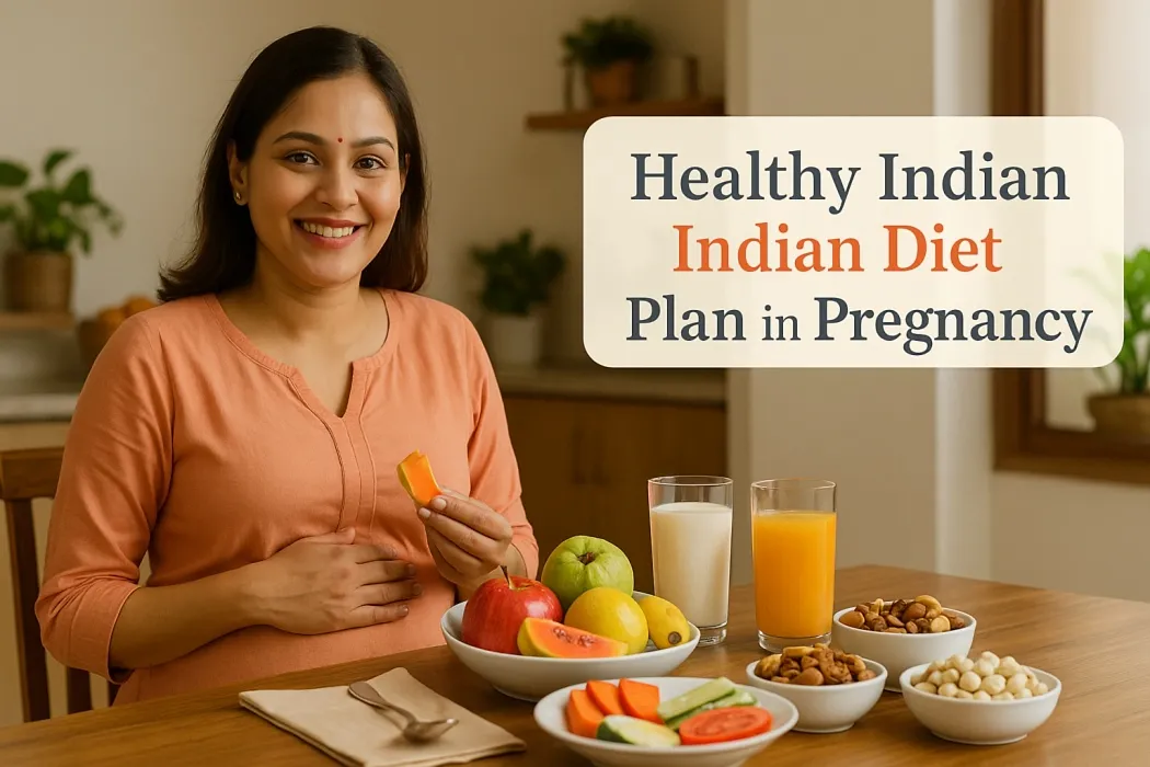 pregnancy foods for Indian women first trimester chart with bananas spinach moong dal