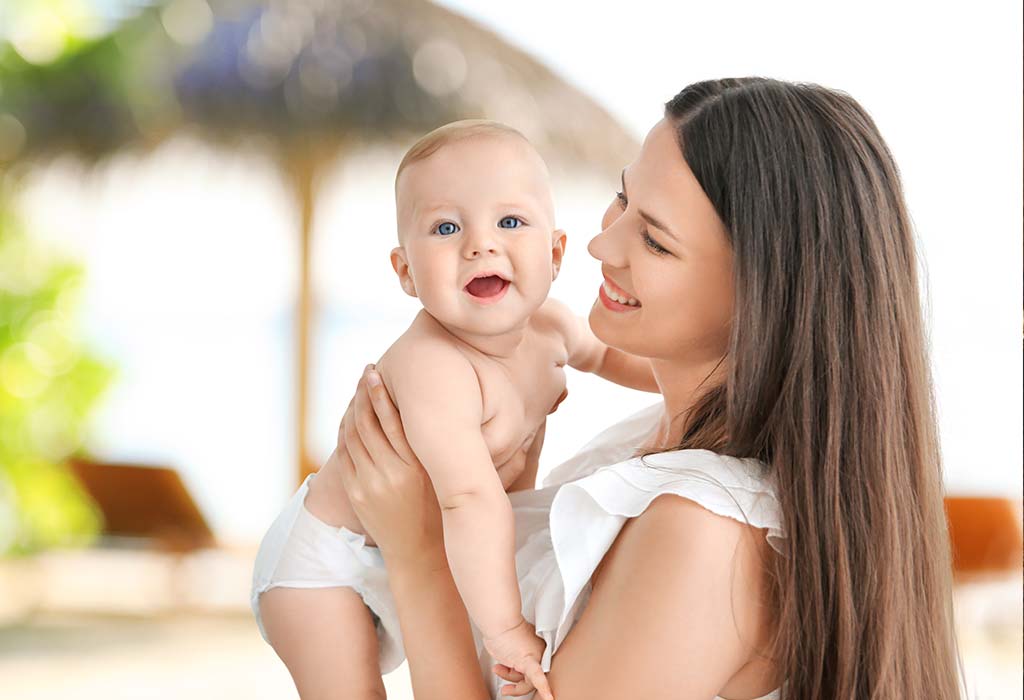 mother with baby