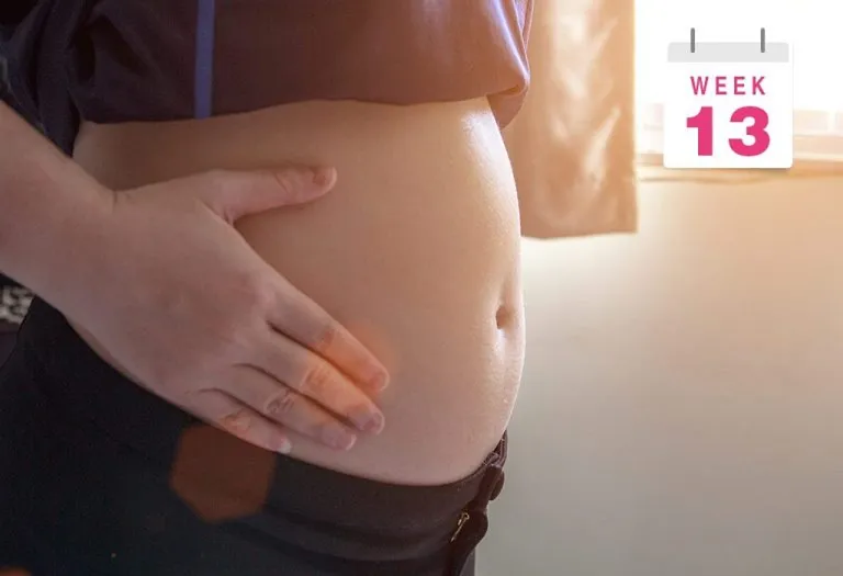 13 Weeks Pregnant: Symptoms, Ultrasound, & Belly Size
