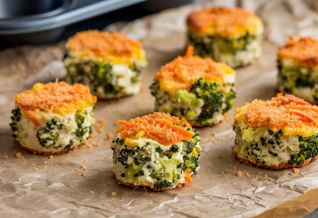 Cheesy Broccoli Bites