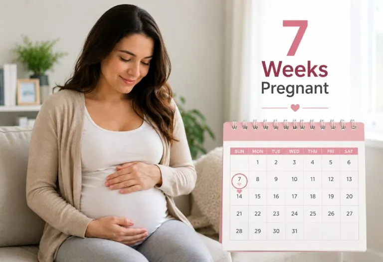 7 Weeks Pregnant - Symptoms,  Baby Growth and Care Tips