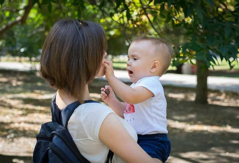 How to Stop Your Toddler from Hitting Your Face
