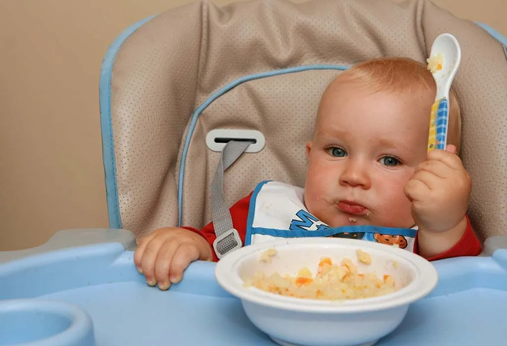 10 week old baby 2024 eating