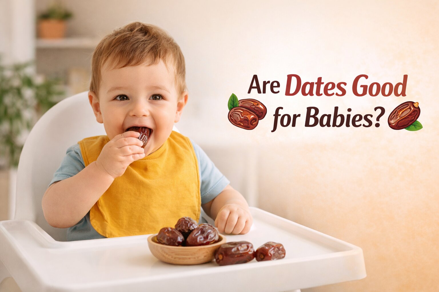 Dates for Babies – When to Introduce, Benefits & Precautions