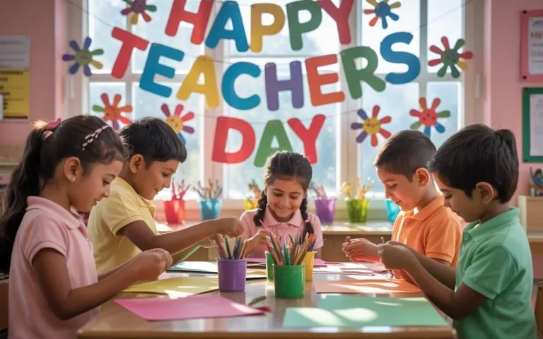 15+ Best Teachers' Day Craft Ideas for Preschoolers and Kids