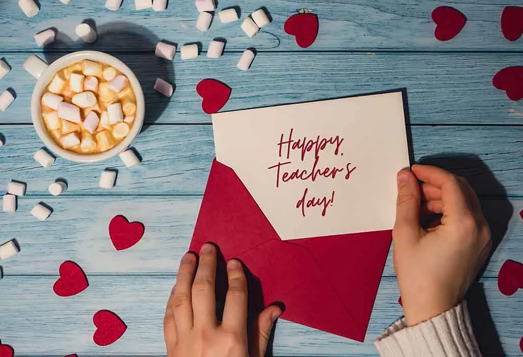 tearchers day card