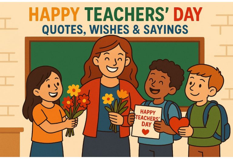 100 Best Happy Teachers' Day Quotes, Wishes & Sayings