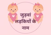 जुड़वां लड़कियों के लिए 140 आकर्षक नाम Judwaa Ladkiyon Ka Naam