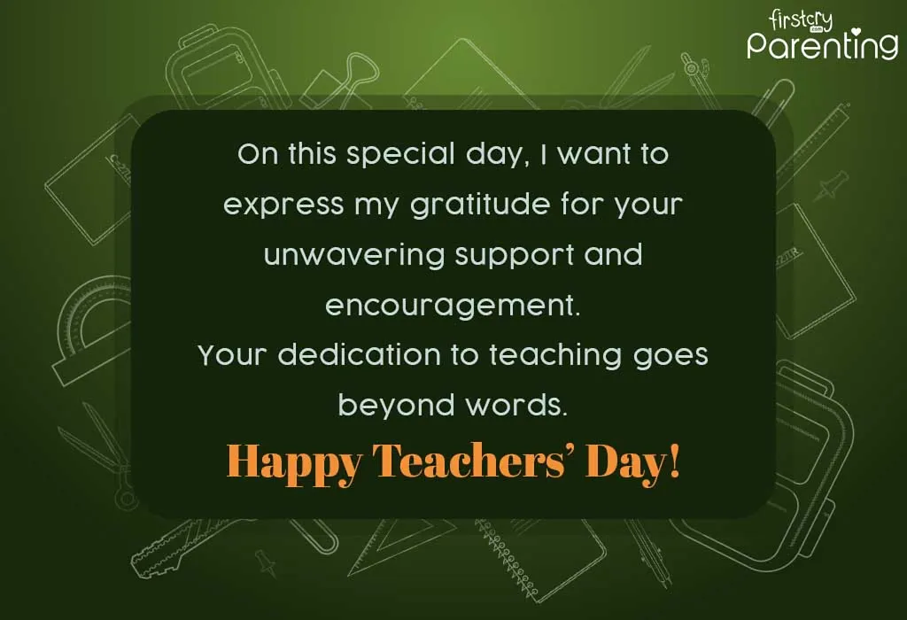 Wishes On Teachers Day