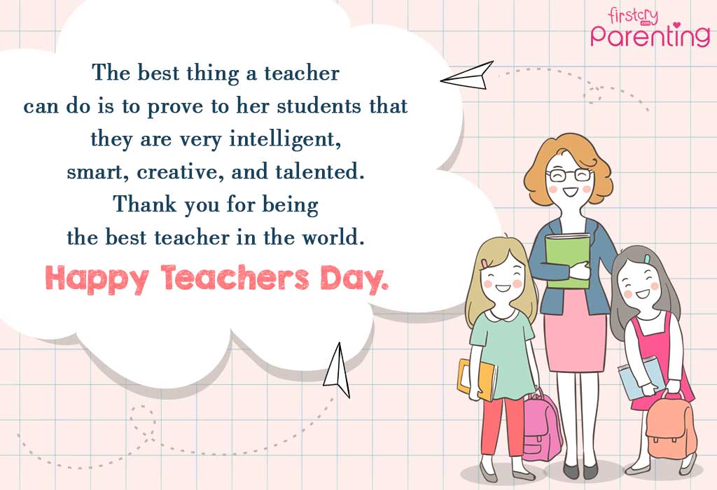 60 Best Teacher's Day Quotes, Wishes & Messages