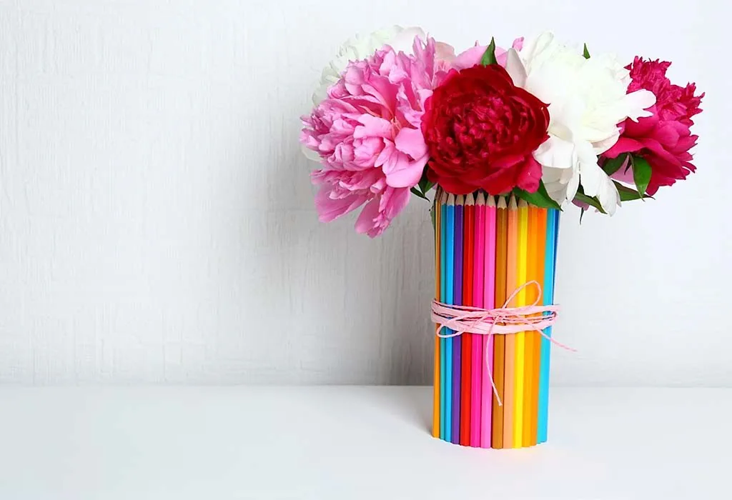 Pencil Flower Vase