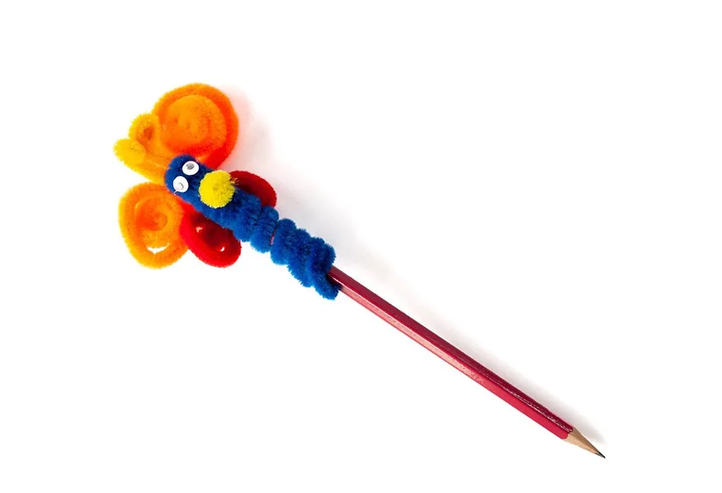 Pipe Cleaner Pencil Topper