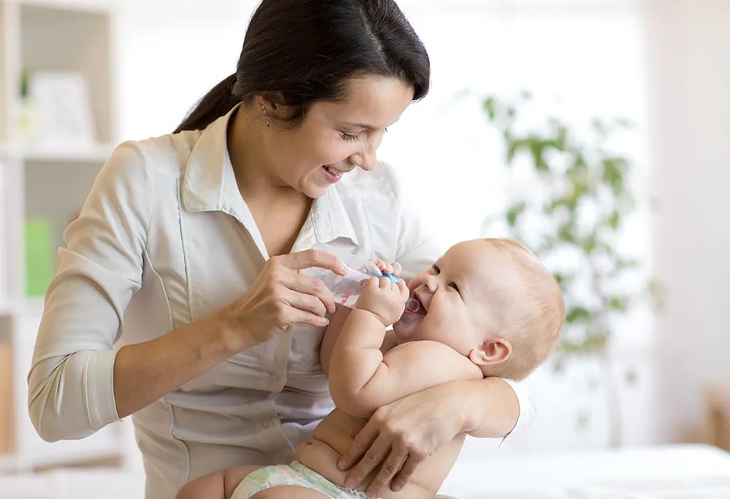 mother and baby bonding