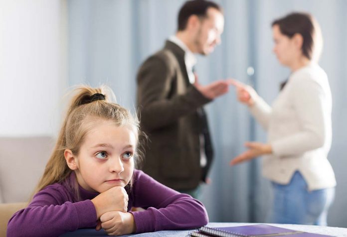 here's what you should do when your child sees you arguing with your spouse