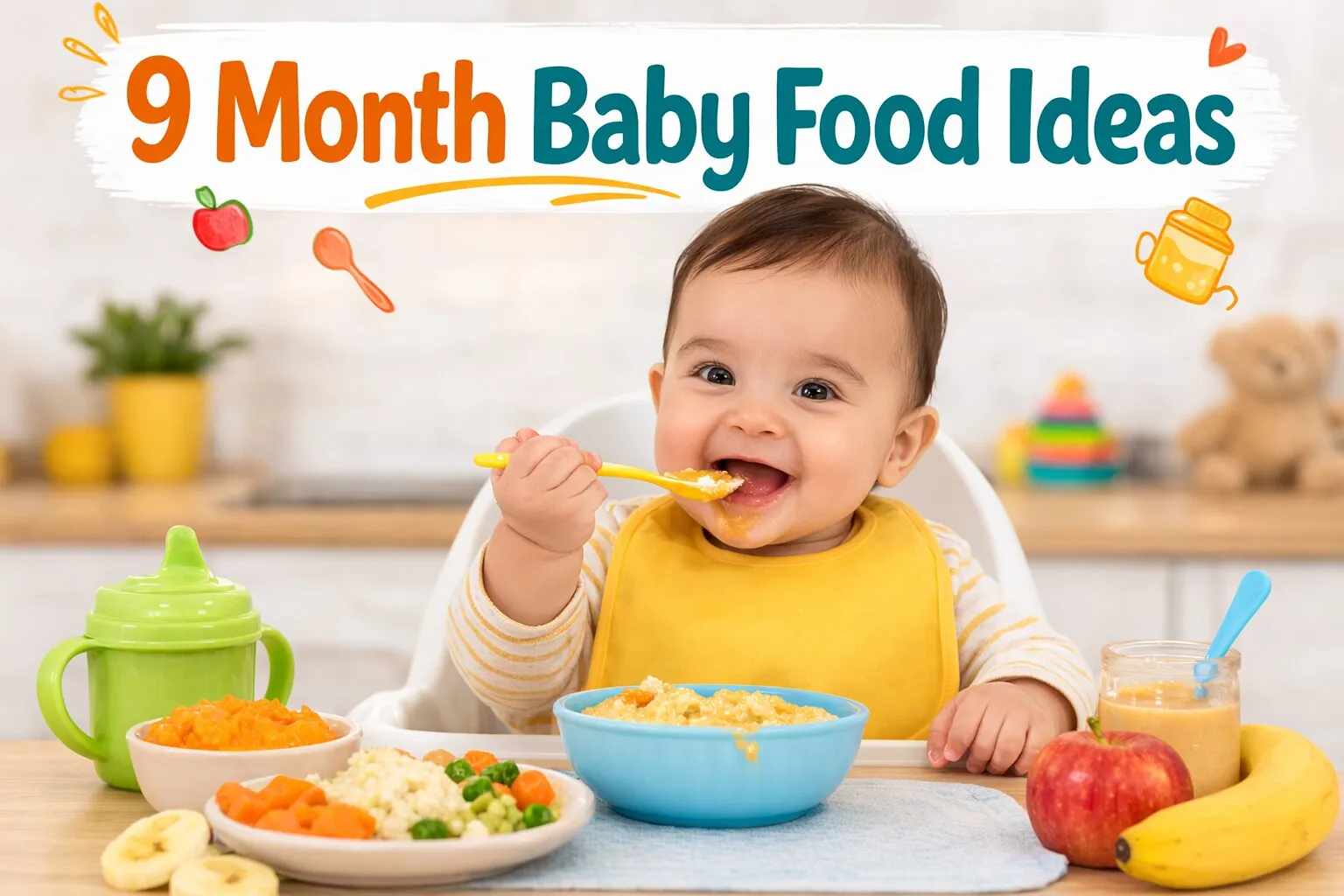 9 Month Baby Food Ideas With Chart 9 Month Baby Food Ideas With Chart