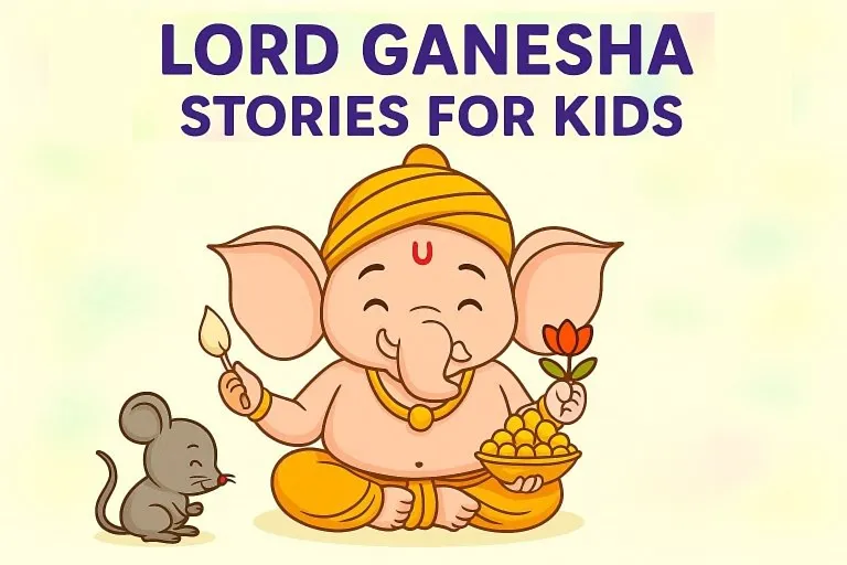 14 Fascinating Lord Ganesha Stories for Kids with Morals