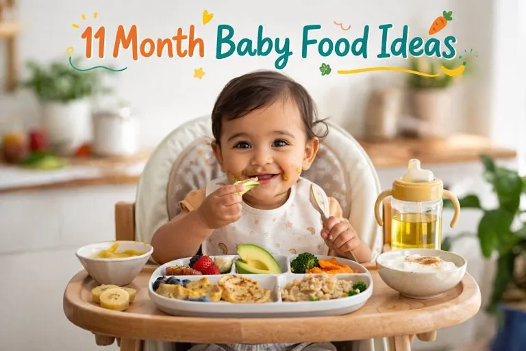 11 Month Baby Food Ideas With Chart