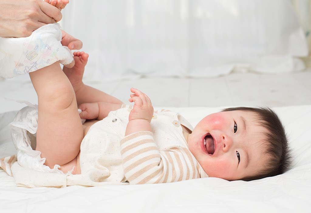 change your baby's diaper regularly