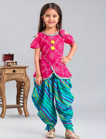 indo western dresses for baby girl