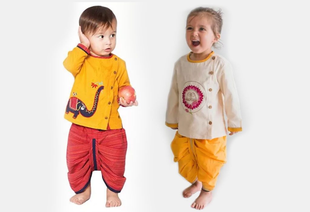 10 Fashionable Ethnic Outfits for Your Baby’s First Diwali Under Rs. 999!