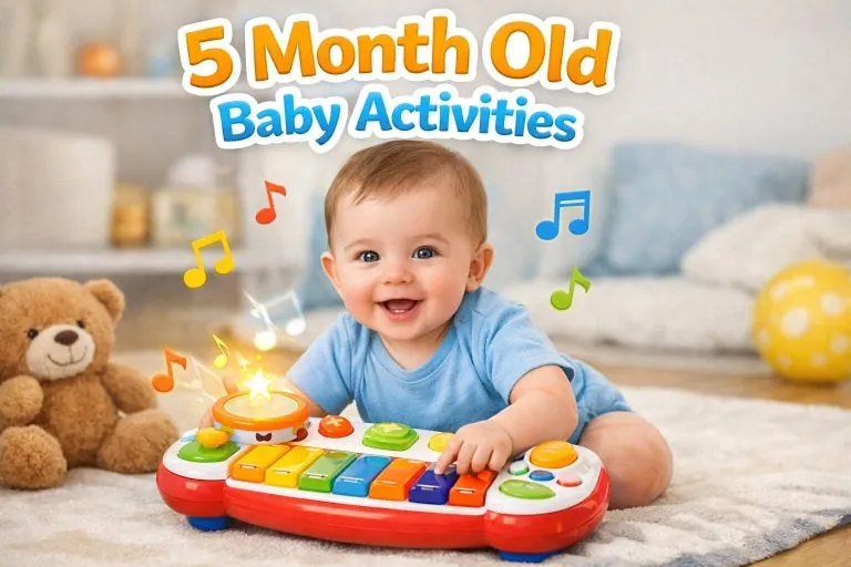 5 Month Old Baby Activities to Boost Development
