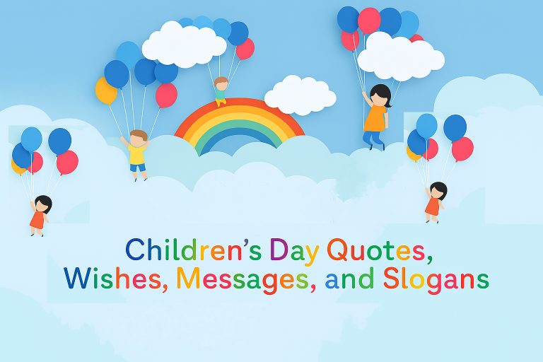 Best Children’s Day Quotes, Wishes, Messages, and Slogans