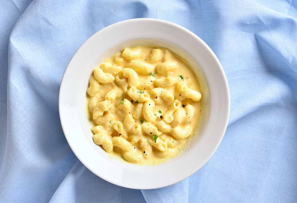 Cheesy Pasta for Babies